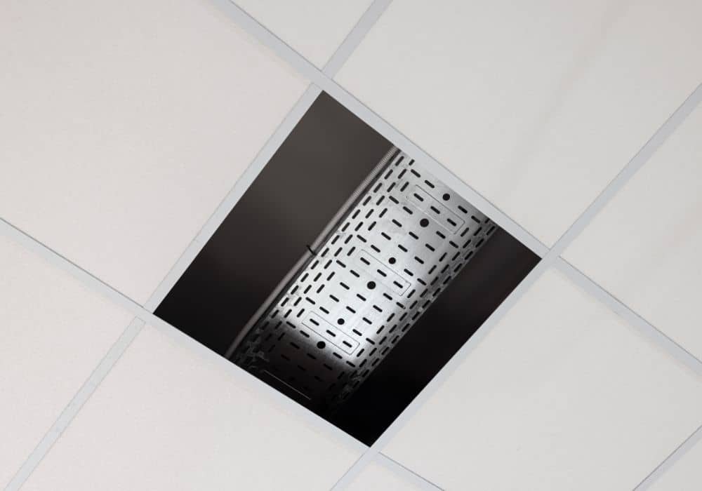 Pose de faux plafond à dalles en agencement de bureaux à Sophia Antipolis par PEGABAT agencement bureaux Sophia Antipolis | PEGABAT